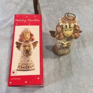 Christmas Angel Bobble Head In Original Box 9"